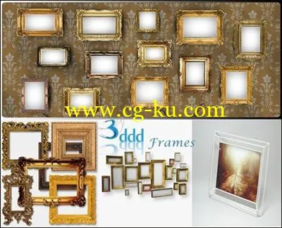 3DDD Highly Detaild Photo Frames的图片1