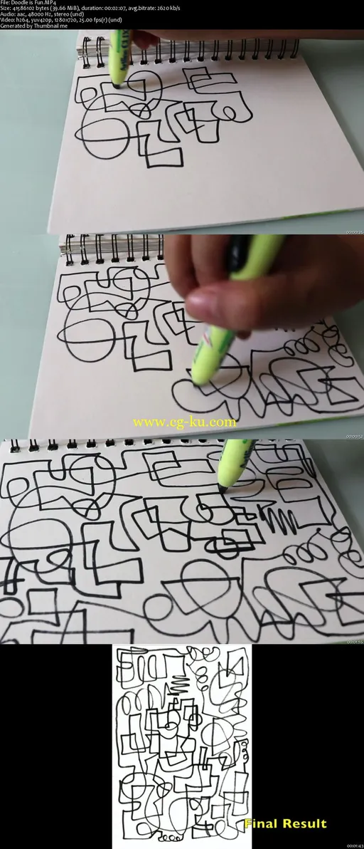 Doodle Design for Paper Bag Mockup with Photoshop的图片2