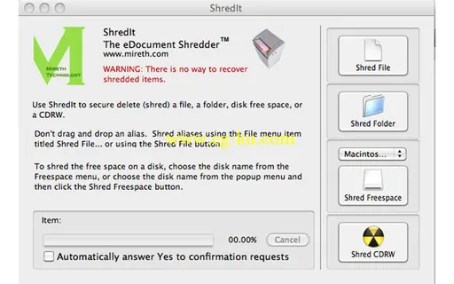 ShredIt X 6.1.0 MacOSX的图片1