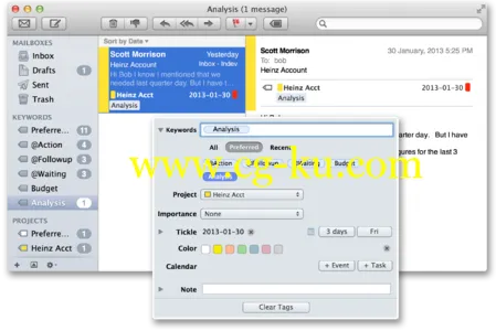 SmallCubed MailTags 5.1.5 MacOSX的图片1