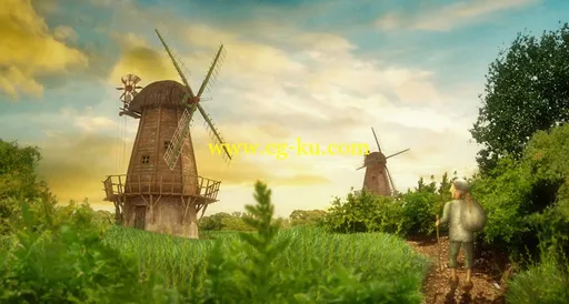 3D Total: Textures V10:R2 – Trees & Plants 树木材质贴图的图片3
