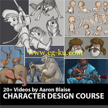 CreatureTeacher – Character Design By Aaron Blaise的图片1