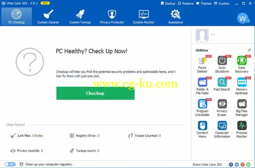 Wise Care 365 Pro 5.1.7 Build 507 Multilingual的图片1