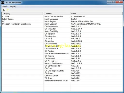 Omron Electronics CX-One 4.40的图片2