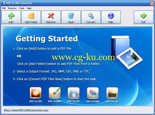 PDF To JPG Converter 3.1的图片1