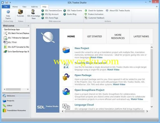 SDL Trados Studio 2017 SR1 Professional 14.1.10010.18573的图片1