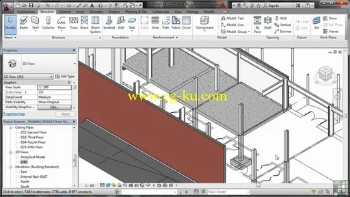 Infinite Skills – Learning Revit Structure 2014 Training Video的图片4