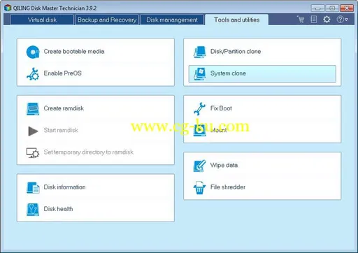 QILING Disk Master Professional / Server / Technician 4.6的图片1