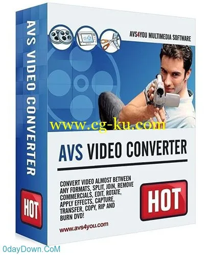 AVS Video Recorder v2.5.4.84 Cracked 视频编辑的图片1