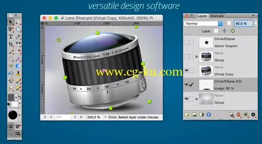 PhotoLine v20.54 Multilingual MacOSX的图片4
