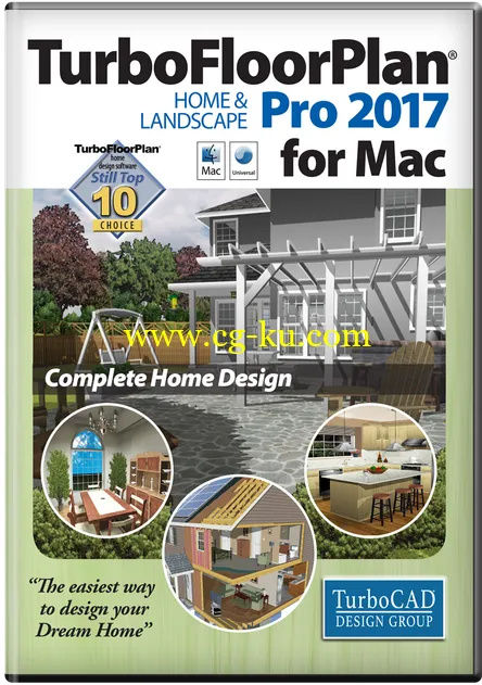 IMSI TurboFloorPlan Home & Landscape Pro 2017 v19.0.1 MacOSX的图片1
