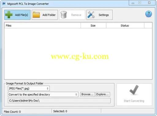 Mgosoft PCL To Image Converter 8.7.3的图片1