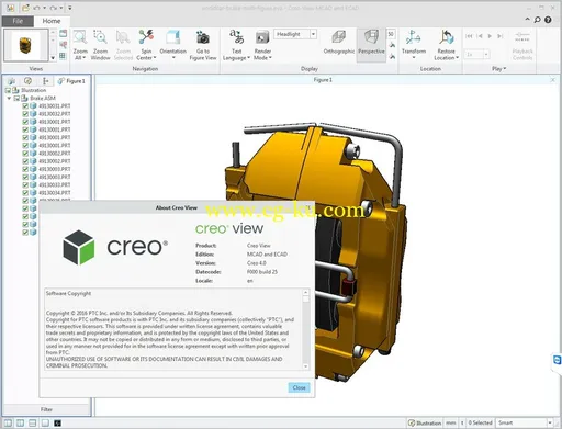 PTC Creo View 4.0 F000 Win/Linux的图片2