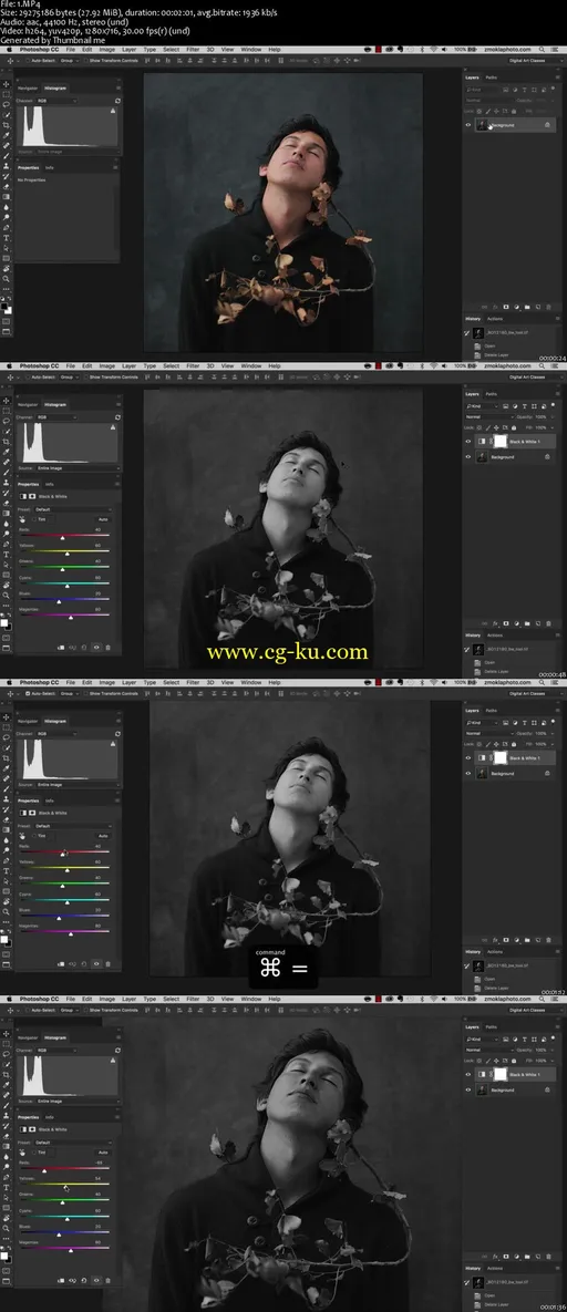 4/8 “Photography Classics: Artistic Black and White Conversion Techniques in Photoshop.”的图片2