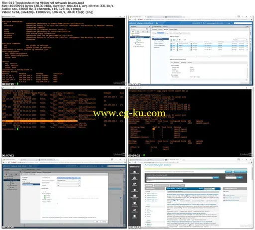 Lynda – VMware vSphere: Network Troubleshooting的图片1