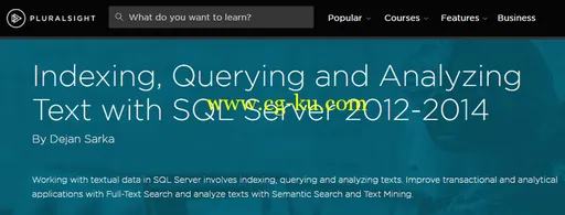 Indexing, Querying and Analyzing Text with SQL Server 2012-2014的图片1