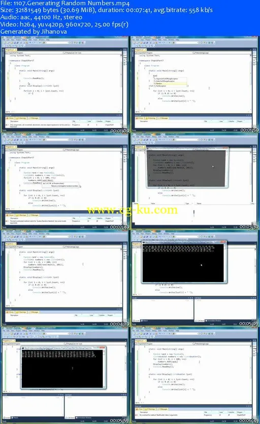 Infiniteskills Learning To Program With C# 学习程序用C＃的图片2