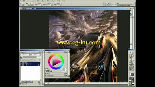 Ryan Church – Introduction to Corel Painter: Concept Art Workflow 概念艺术工作流程的图片2