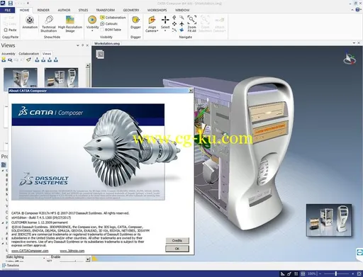 DS CATIA Composer R2017x Refresh5的图片2