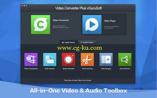 Video Converter Plus vGuruSoft 1.1.5 MacOSX的图片1