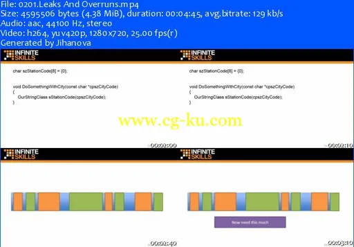Infiniteskills Learning C++ Memory Management的图片1