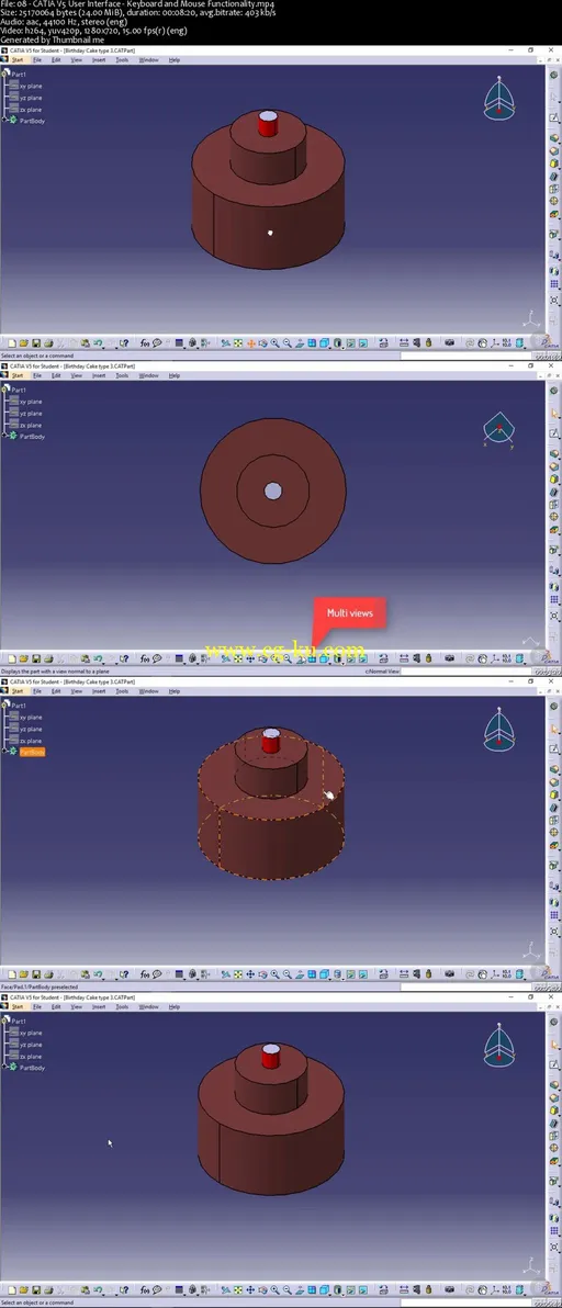 CATIA V5 Essentials – Part Modeling的图片1