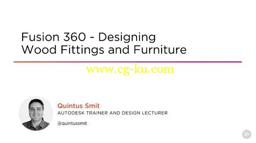 Fusion 360 – Designing Wood Fittings and Furniture的图片1