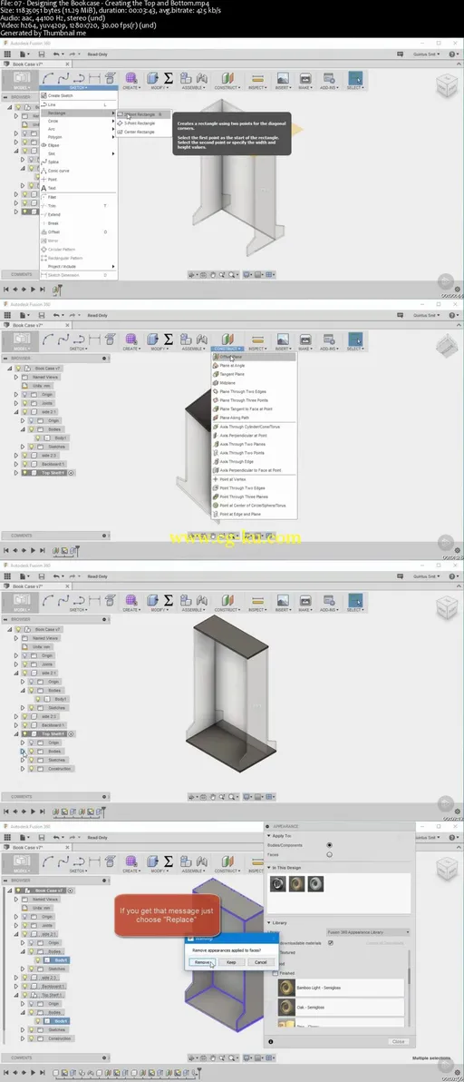 Fusion 360 – Designing Wood Fittings and Furniture的图片2