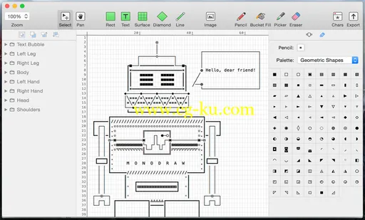 Monodraw 1.3 MacOSX的图片1