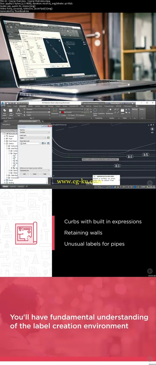 Label Creation for Sites in Civil 3D的图片1