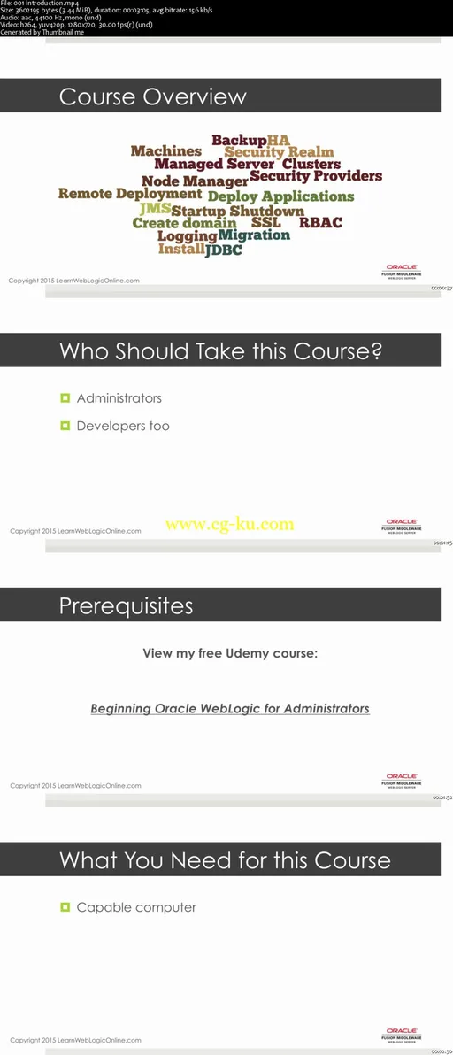 Oracle WebLogic 12c for Administrators的图片1