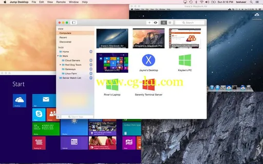 Jump Desktop (Remote Desktop) RDP/VNC 7.1.1 MacOSX的图片1