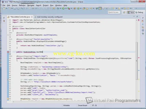 Virtual Pair Programmers – Spring Security: Module 2 – OAuth2 and REST的图片1