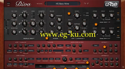 u-he Diva 1.4.3.7422 WiN的图片1