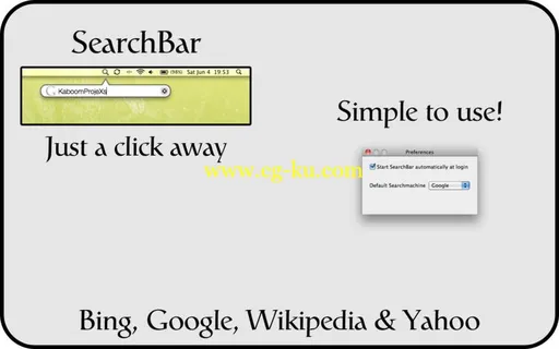 SearchBar v1.0.4 MacOSX的图片1