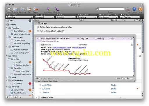 OmniFocus Pro v2.12.4 Multilingual MacOSX的图片1