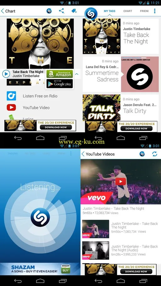 Shazam Encore 4.2.0 Android的图片2