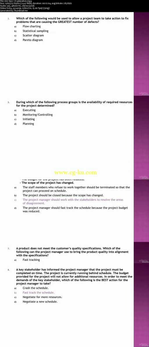 CompTIA© Project+: Project Management 550+ Practice Test的图片2