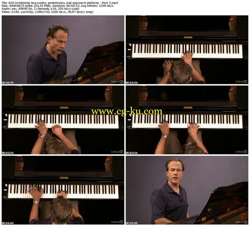 Lynda – Jazz Piano Lessons: 2 Song Foundations的图片2 Lynda – Jazz Piano Lessons: 2 Song Foundations的图片2