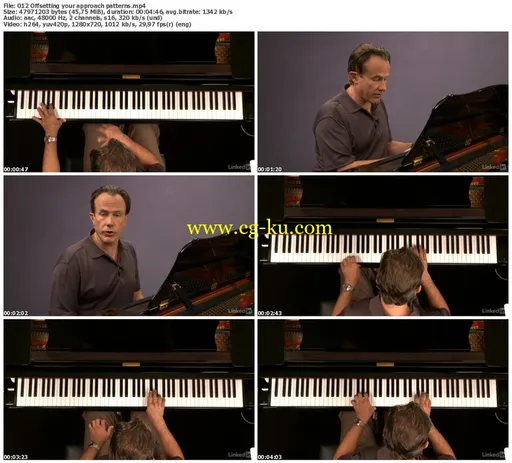 Lynda – Jazz Piano: 3 Basics of Improvisation的图片2 Lynda – Jazz Piano: 3 Basics of Improvisation的图片2