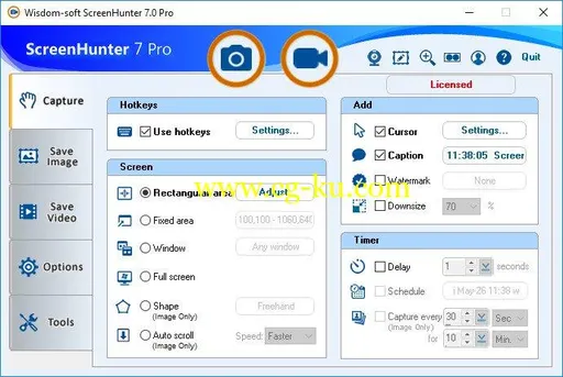 ScreenHunter Pro 7.0.985的图片1