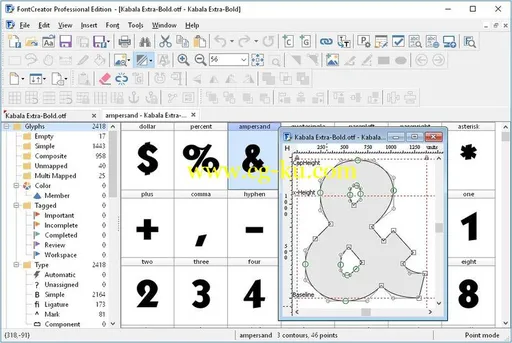 High-Logic FontCreator Professional Edition 11.5.0.2427 x86/x64的图片1