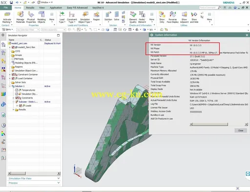 Siemens PLM NX 10.0.3 + MP16 Update Win/Linux的图片2