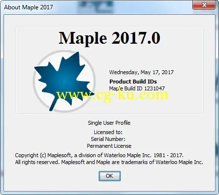Maplesoft Maple 2017.1 x32/x64的图片2