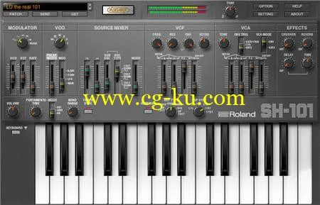 Roland VS SH-101 v1.8.0 WiN的图片1