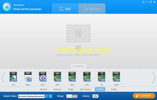 Adoreshare Final Cut Pro Converter 1.4.0.0的图片1