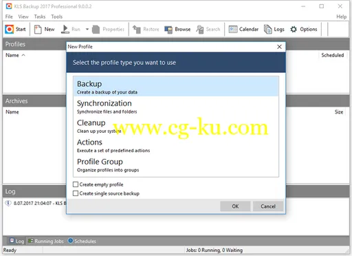 KLS Backup 2017 Professional 9.2.0.1的图片1