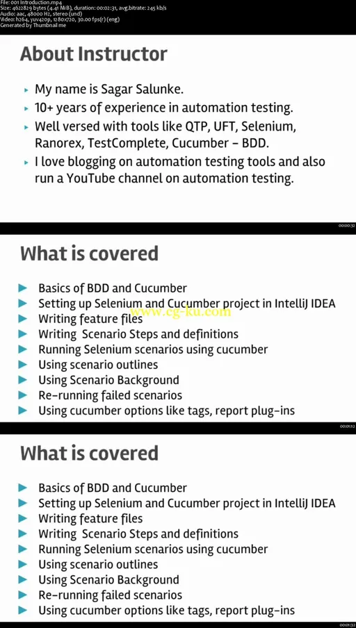 Cucumber and Selenium in Java的图片2