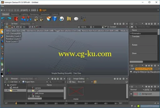 Isotropix Clarisse iFX 3.6 SP3 Win/Mac/Lnx的图片1