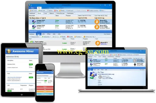 Awesome Miner 4.7.7 Ultimate Plus的图片1
